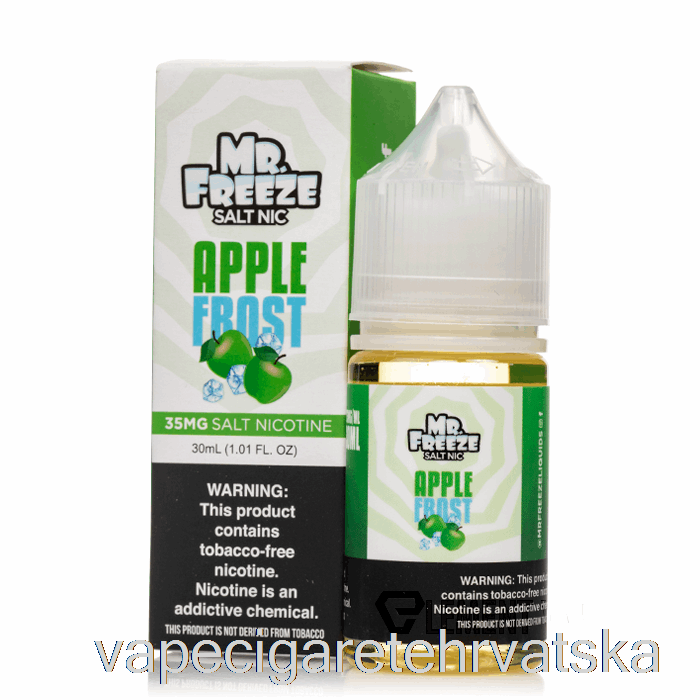 Vape Hrvatska Apple Frost - Mr Freeze Salts - 30ml 35mg